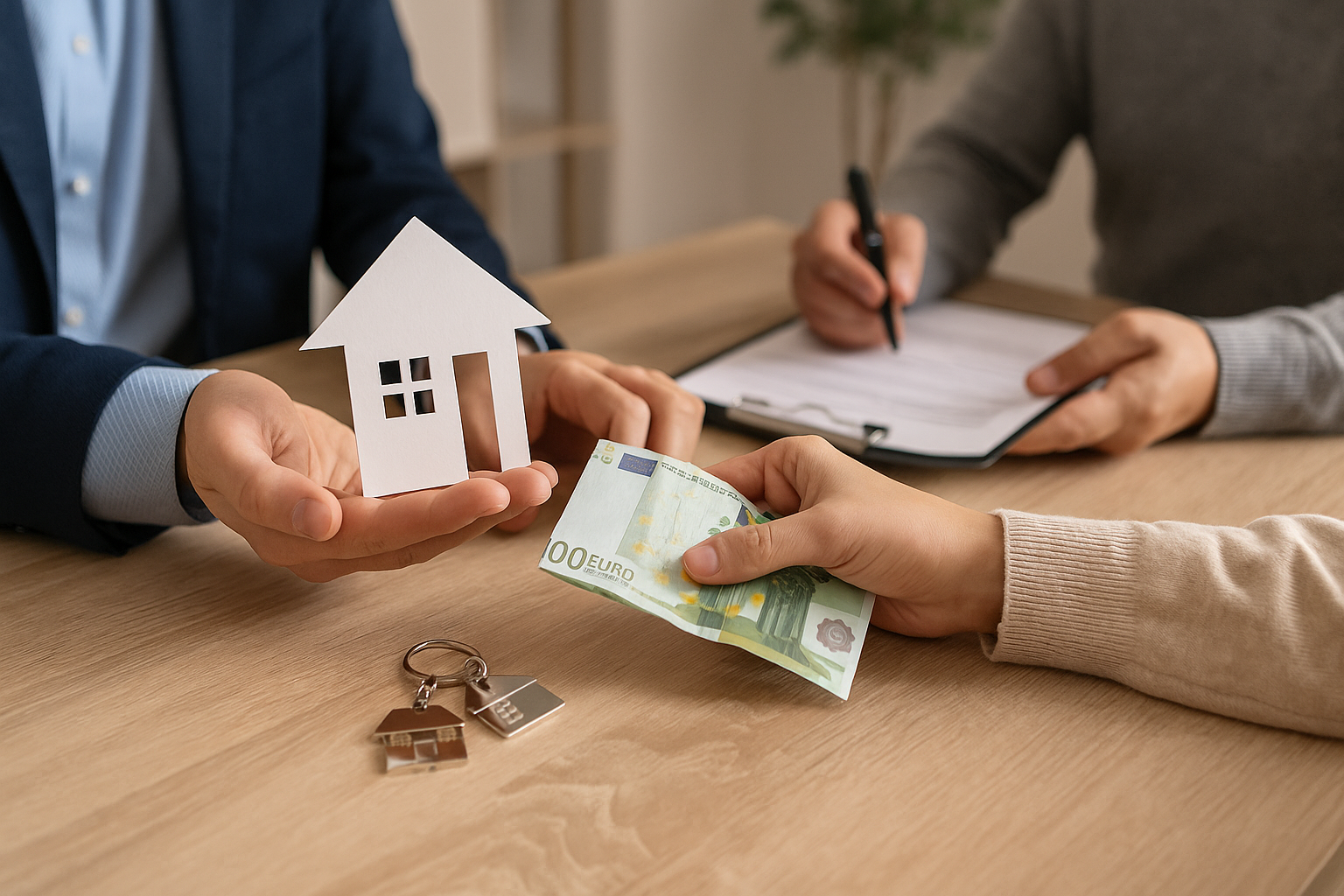 La donation d'un bien immobilier avec un crédit en cours.