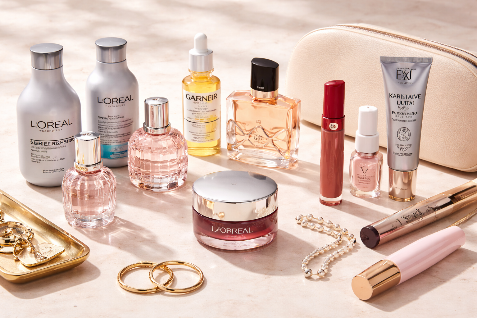 Des produits L'Oréal Paris.